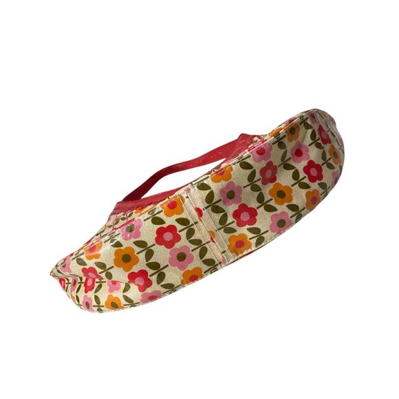 Vera Bradley Hobo Purse Frill Hotsy Totsy Collection Red Trim Waterproof RETIRED - Picture 7 of 15